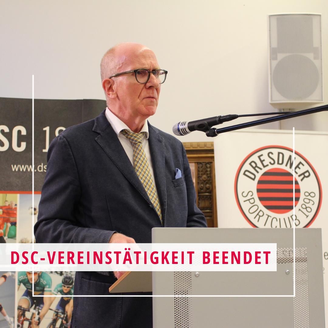 Wolfgang Söllner beendet Vereinstätgikeit für DSC