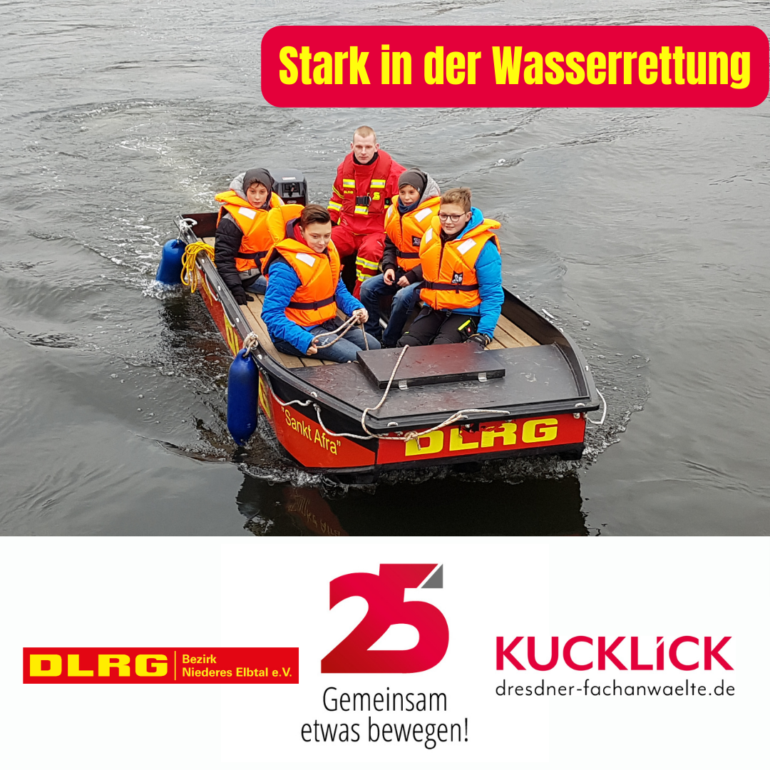 Gemeinsam stark in der Wasserrettung - DLRG Niederes Elbtal