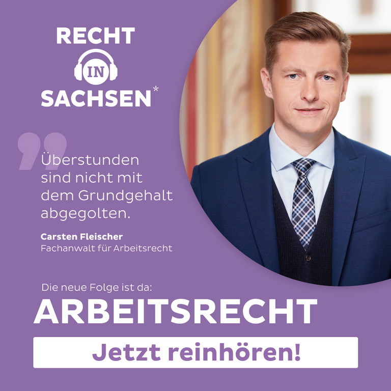Podcast Recht in Sachsen: Folge ARBEITSRECHT