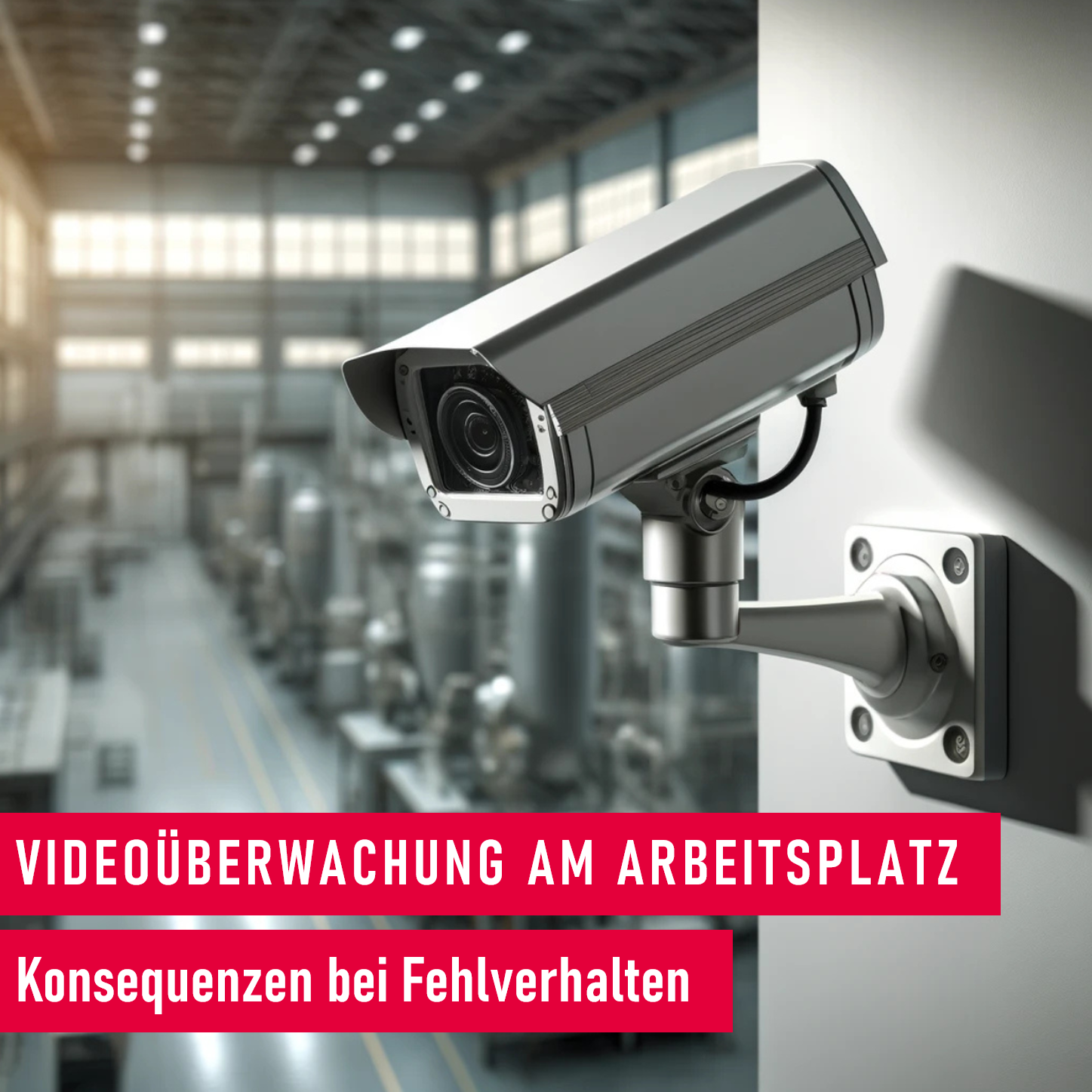 Videoüberwachung am Arbeitsplatz_Konsequenzen bei Fehlverhalten