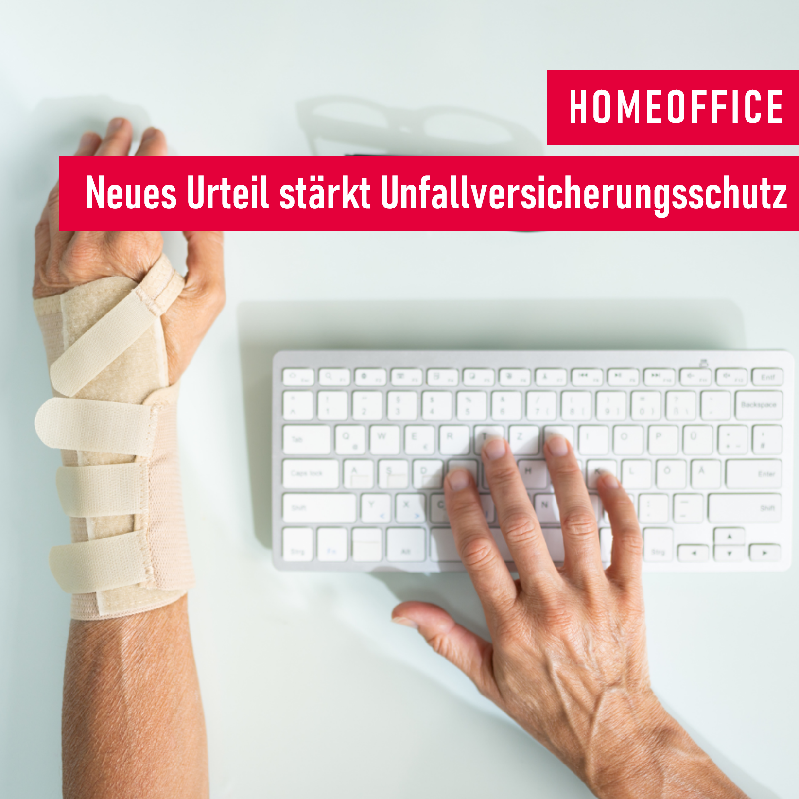 Unfallversicherungsschutz im Homeoffice